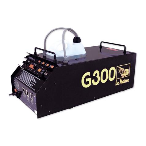 LeMaitre G300 User manual