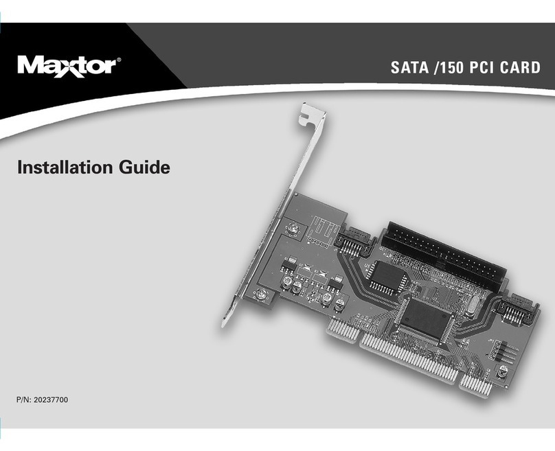 Maxtor SATA/150 installation guide
