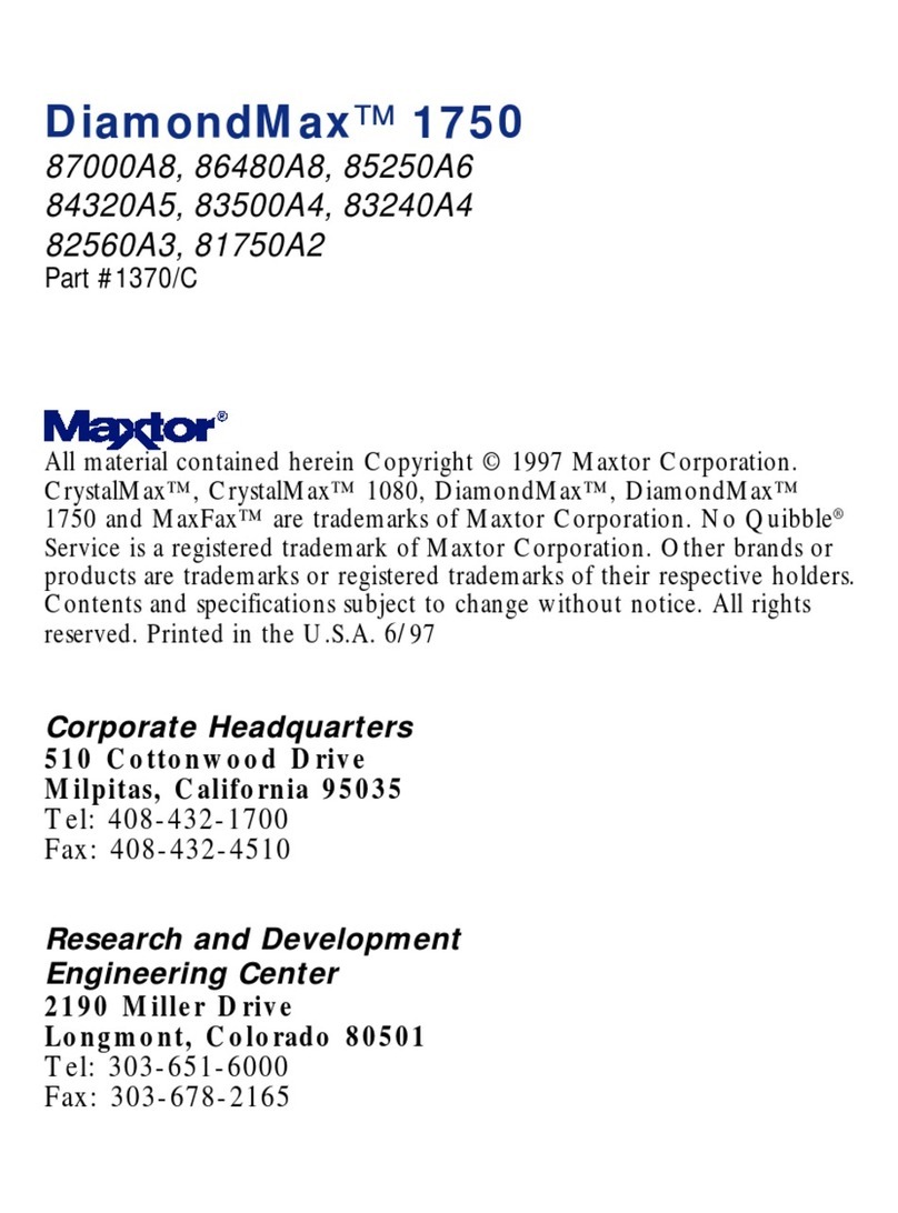 Maxtor 87000A8 Guide Maxtor 87000A8 Guide