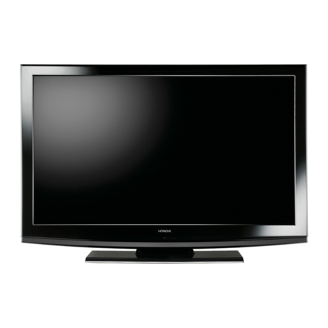 Hitachi L42VK04U User manual