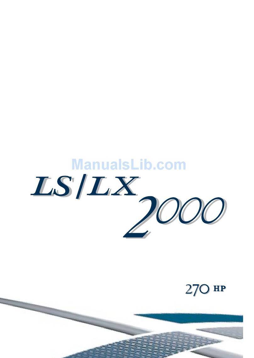 Yamaha LX2000 User manual