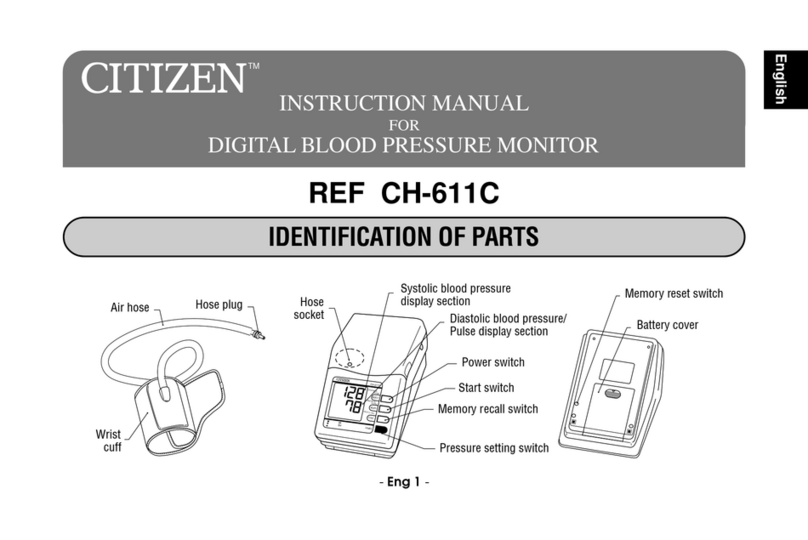 Citizen REF CH-611C instruction manual