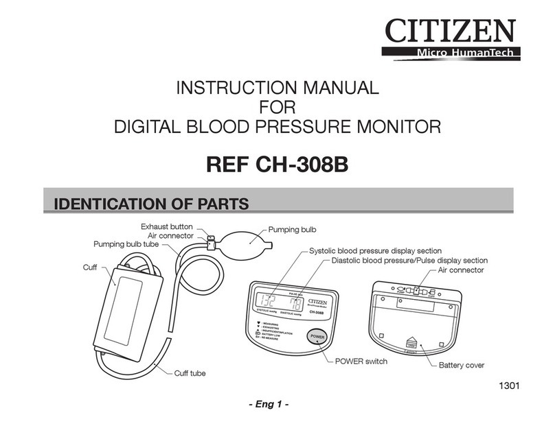 Citizen REF CH-308B User manual