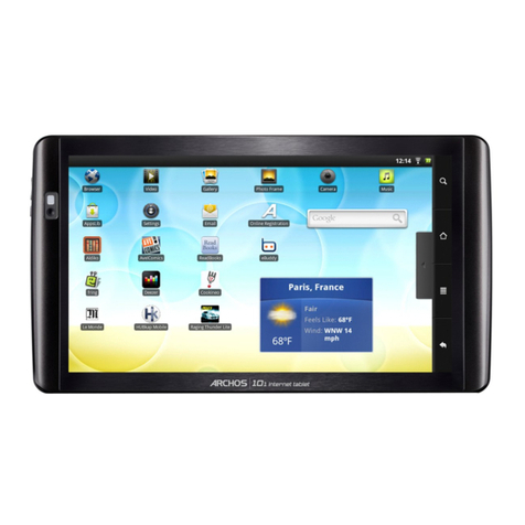 Archos 101 helium series user guide