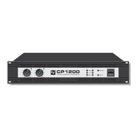 Electro-Voice Precision CP 1200 User manual