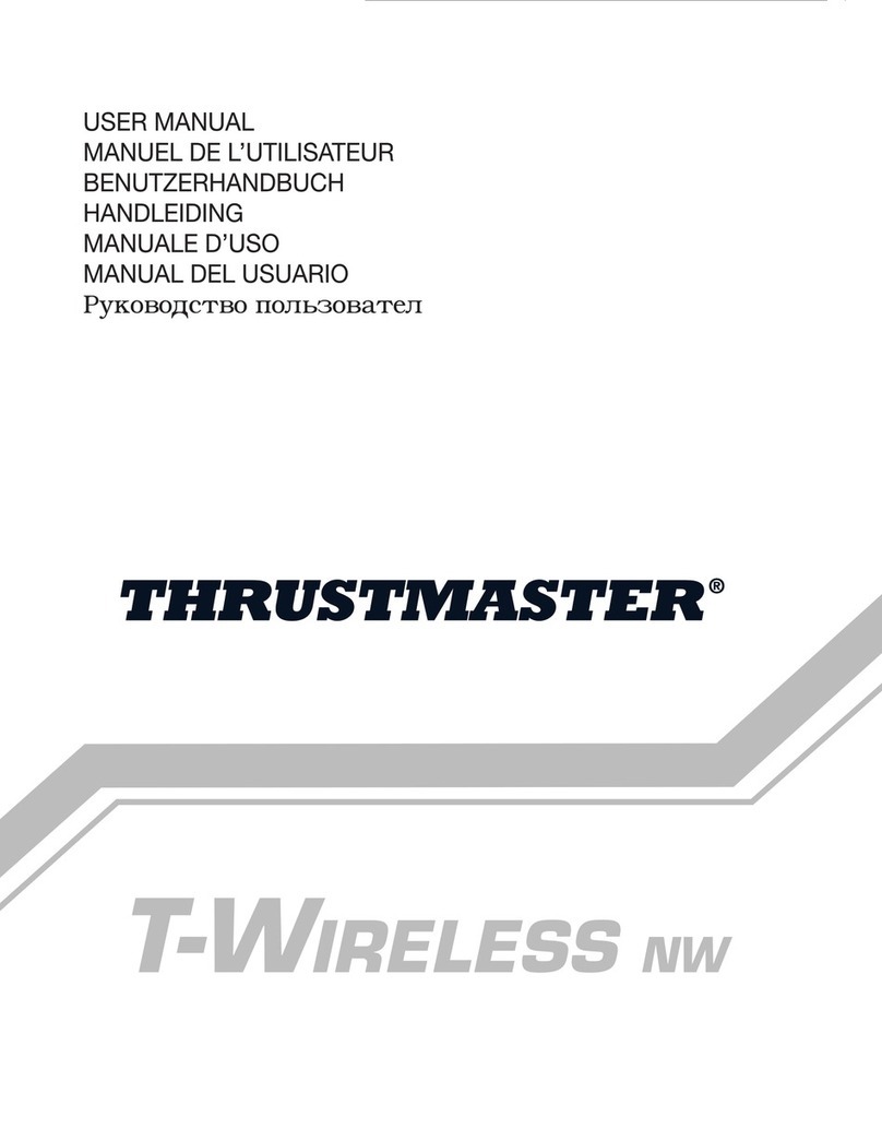 Thrustmaster T-WIRELESS NW User manual