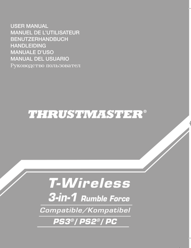 Thrustmaster T-WIRELESS 3-IN-1 RUMBLE FORCE User manual