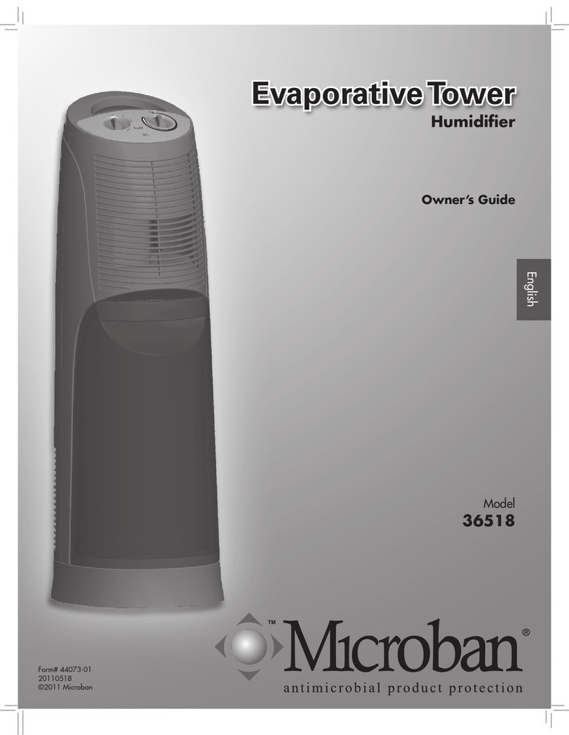 Microban 36518 owner's guide