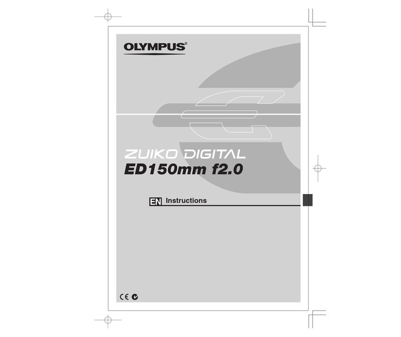 Olympus ZUIKO DIGITAL ED150mm f2.0 instructions
