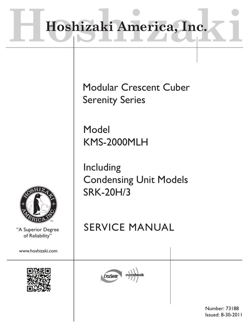 Hoshizaki Serenity Series KMS-2000MLH User manual