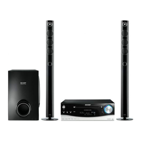 Sharp HT-DV40H3 User manual