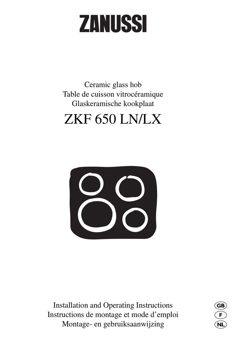 Zanussi ZKF 650 LX User manual