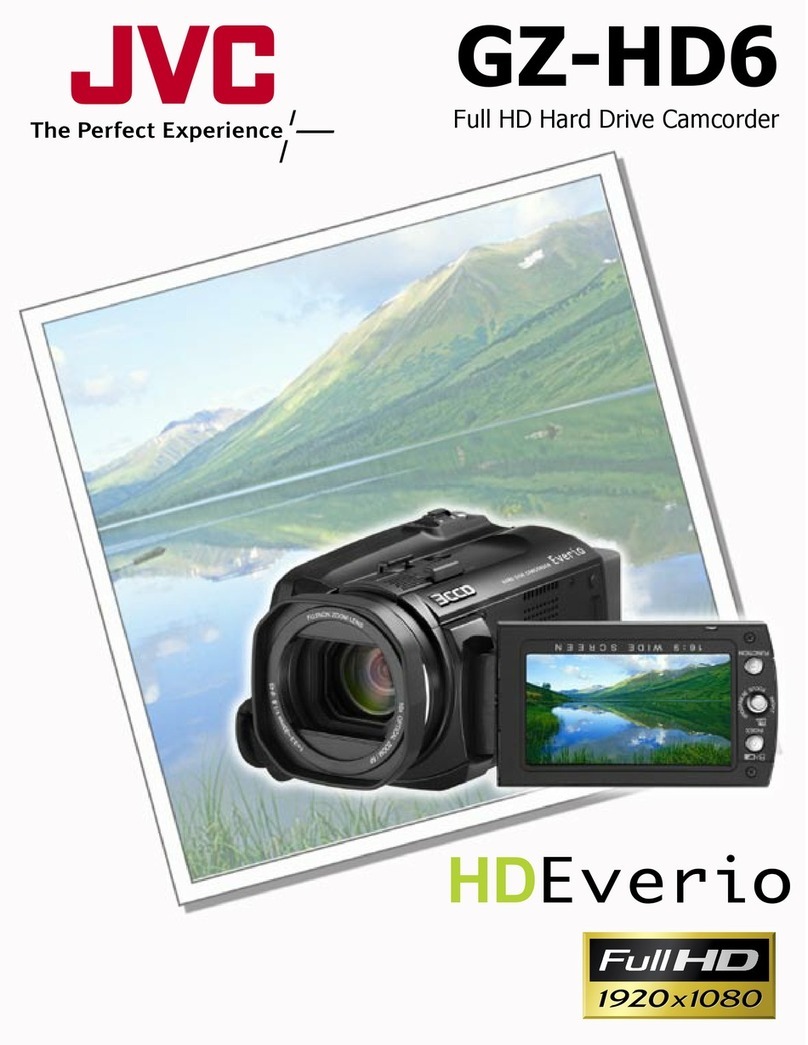 JVC Everio GZ-HD6 User manual