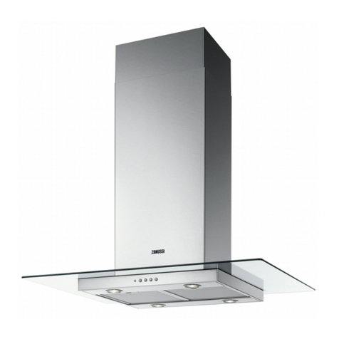 Zanussi ZHC960 operating instructions