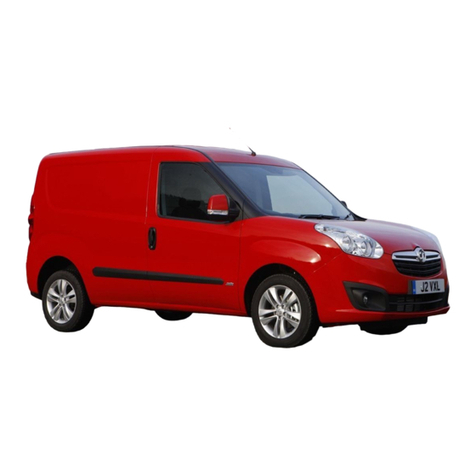 Vauxhall 2013 Combo User manual