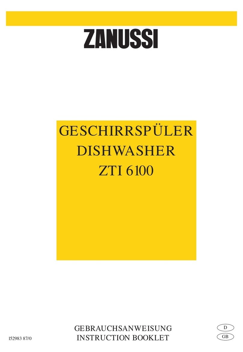 Zanussi ZTI 6100 Instruction book