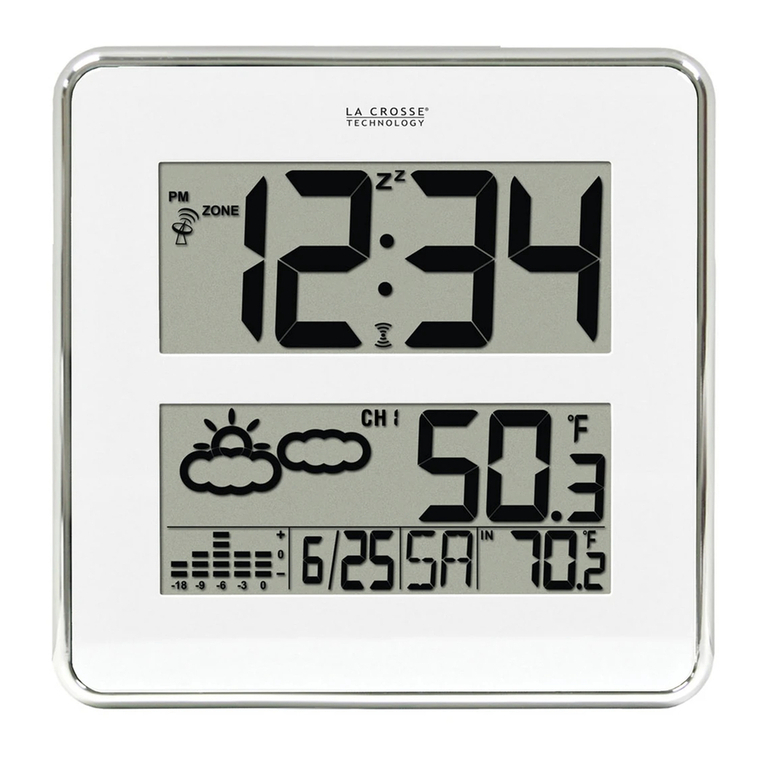 La Crosse 512-811 Quick setup manual