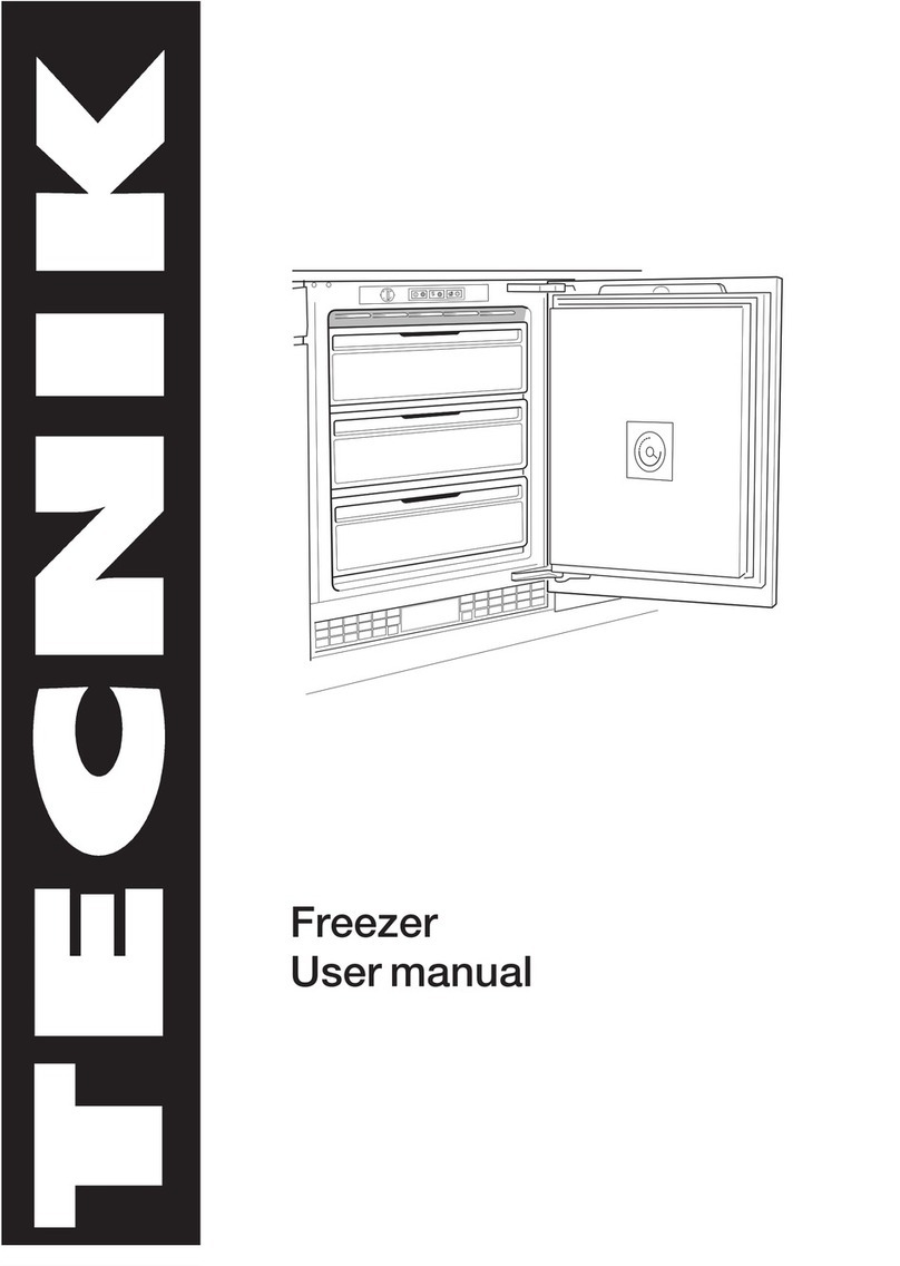 Tecnik Freezer user manual