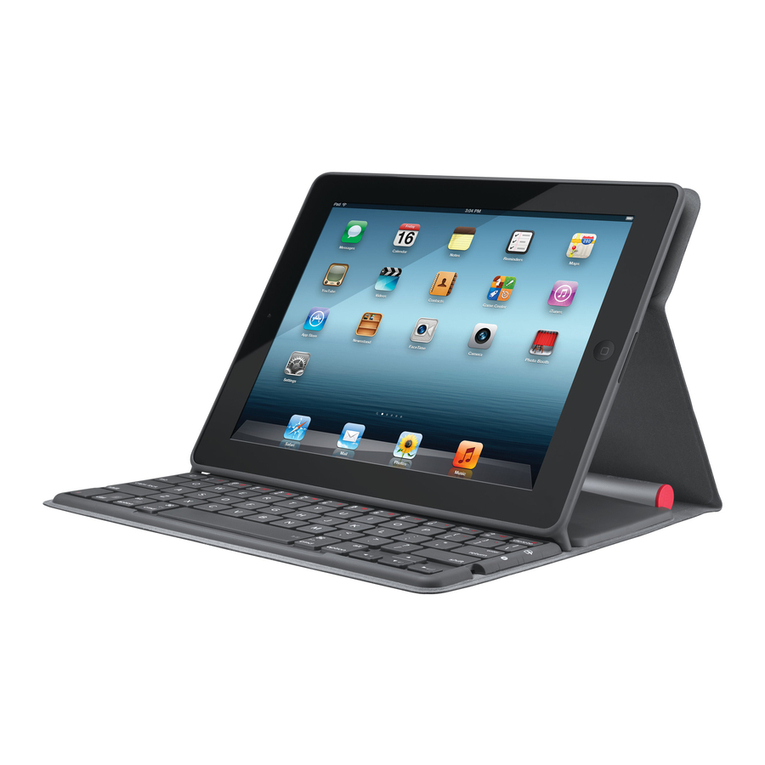 Logitech Solar Keyboard Folio User manual Logitech Solar Keyboard Folio User manual