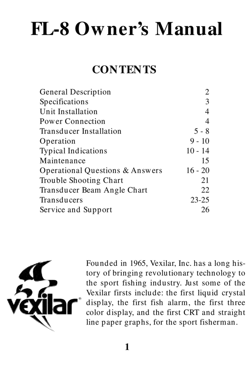 VEXILAR FL-8 owner's manual