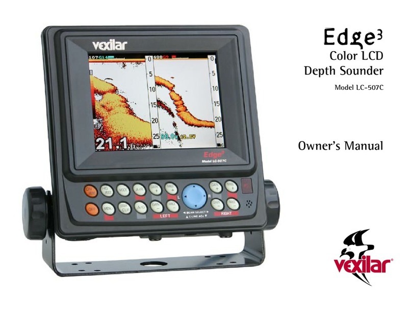 VEXILAR EDGE 3 owner's manual