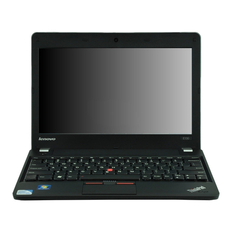 Lenovo ThinkPad Edge E130 Owner's manual