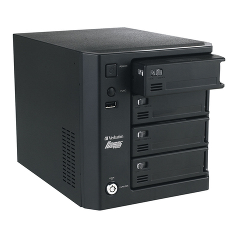 Verbatim POWERBAY NAS Array user guide