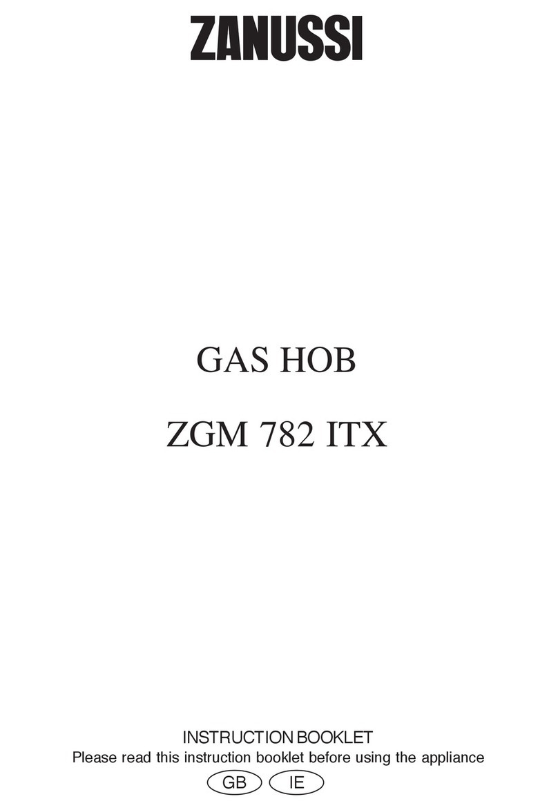 Zanussi ZGM 782 ITX User manual Zanussi ZGM 782 ITX User manual