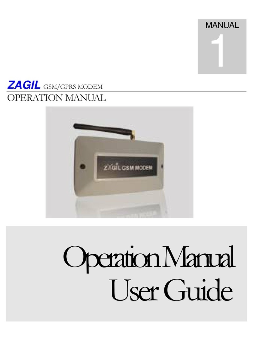 German ElectroniX ZAGIL Operation manual & user guide