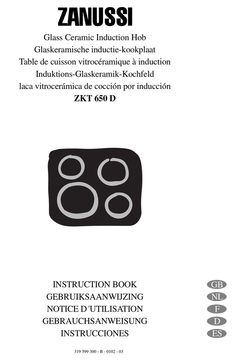 Zanussi ZKT 650 D User manual