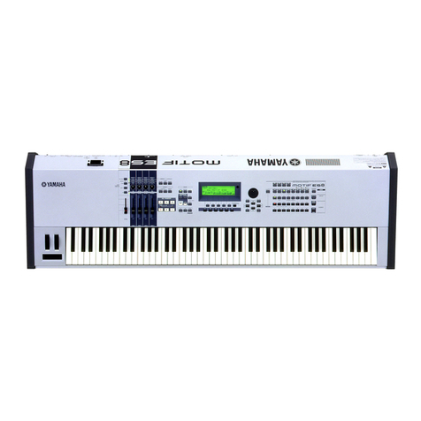 Yamaha MOTIF RACK ES User manual Yamaha MOTIF RACK ES User manual