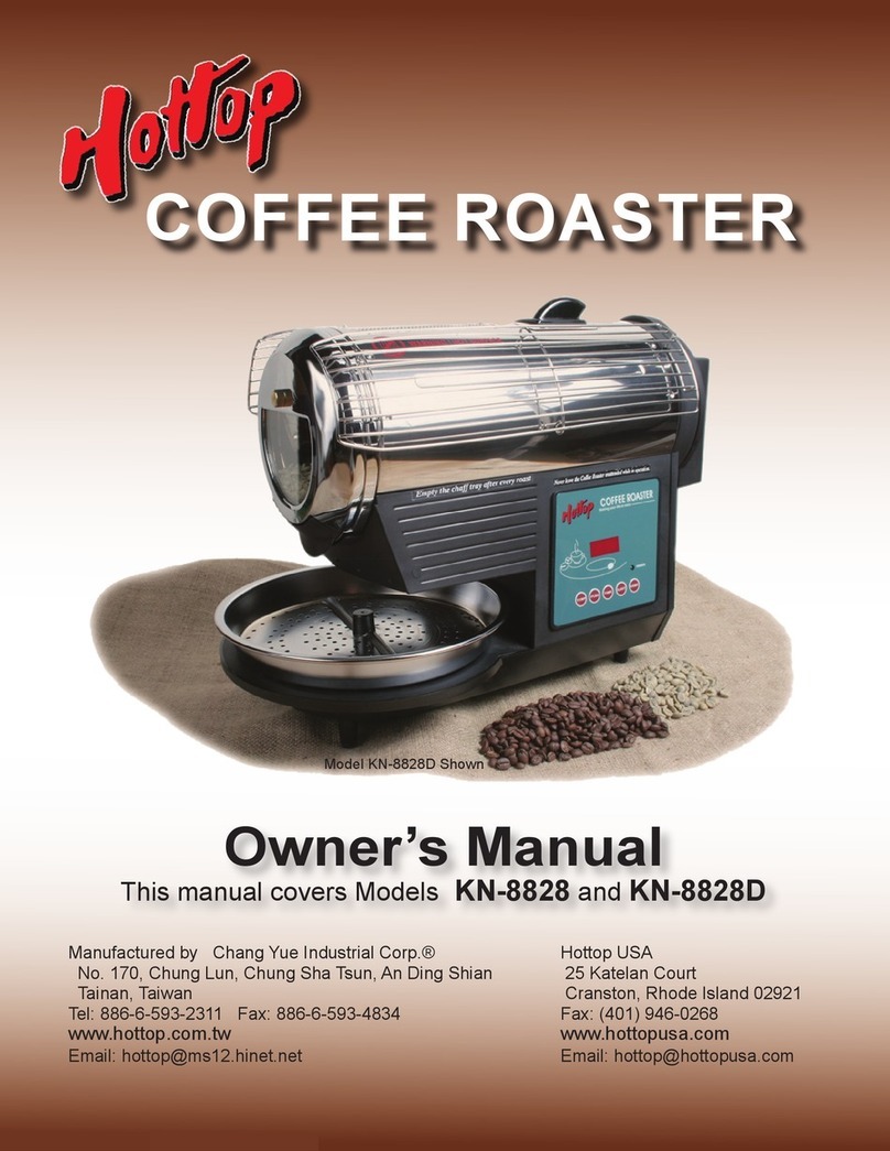Hottop KN-8828 owner's manual
