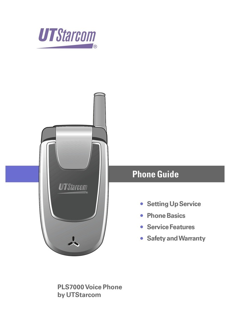 UTStarcom PLS7000 Phone guide