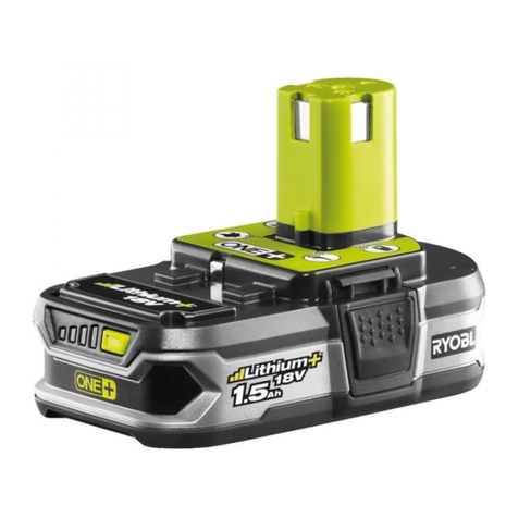 Ryobi BPL-1820 Owner's operating manual