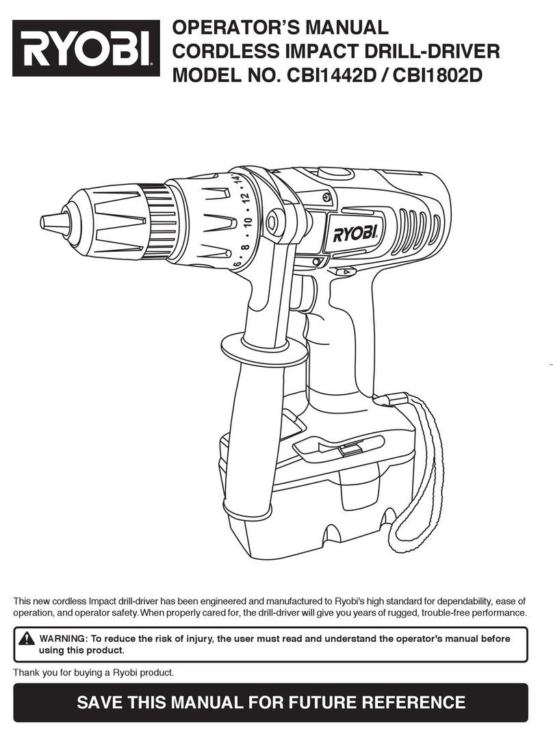 Ryobi CBI1442D User manual