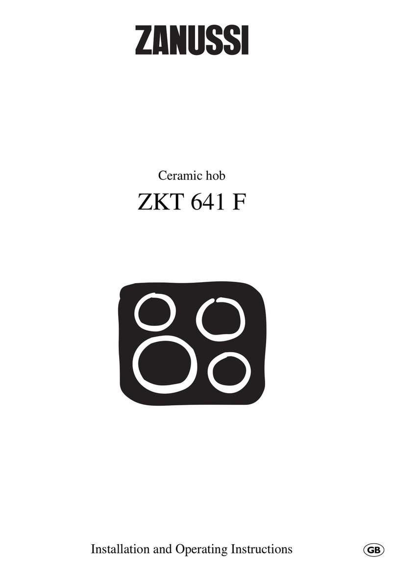 Zanussi ZKT 641 F User manual