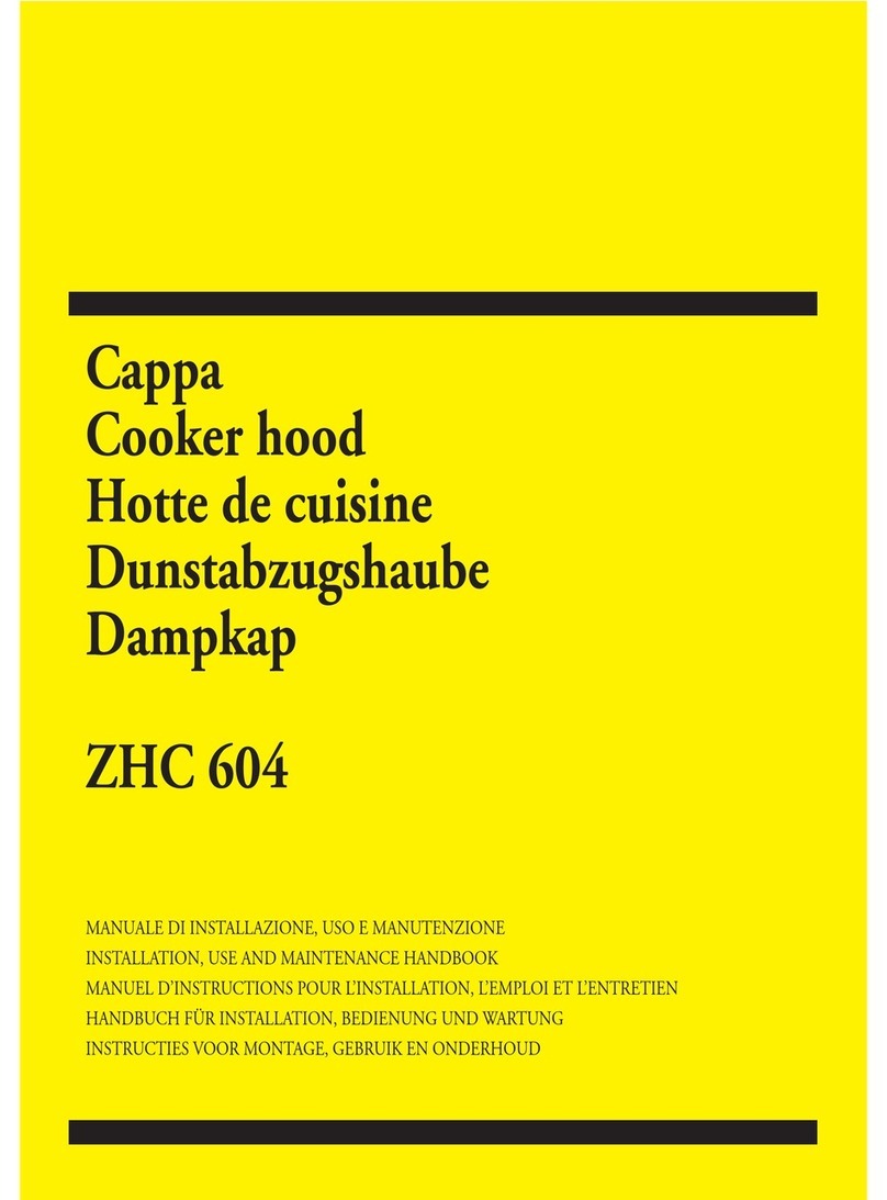 Zanussi ZHC 604 Manual