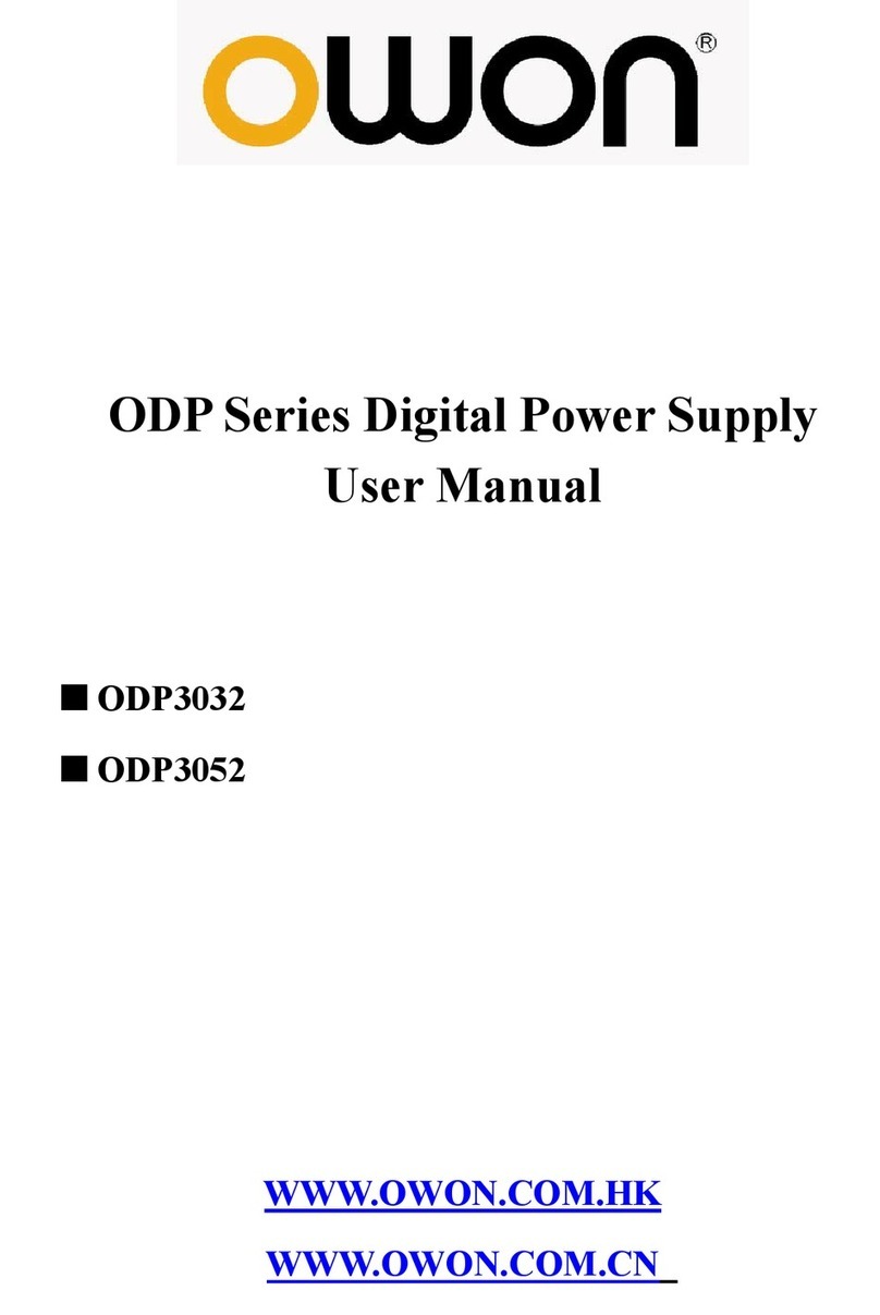 Owon ODP Series user manual