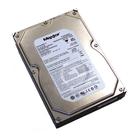 Maxtor STM3320820A User manual