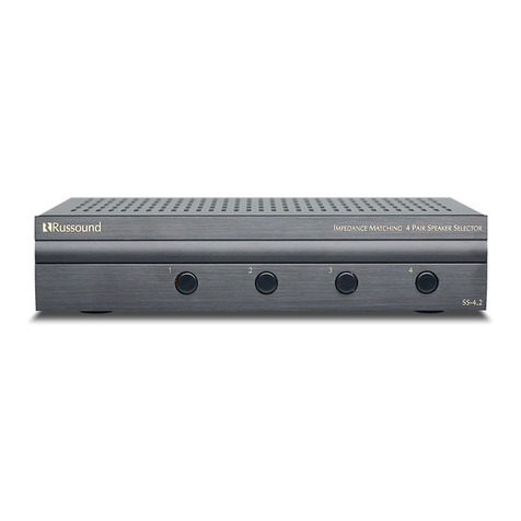 Russound SS-4.2 User manual