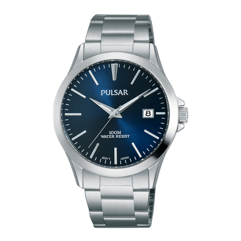 Pulsar Pulsar ANALOGUE User manual