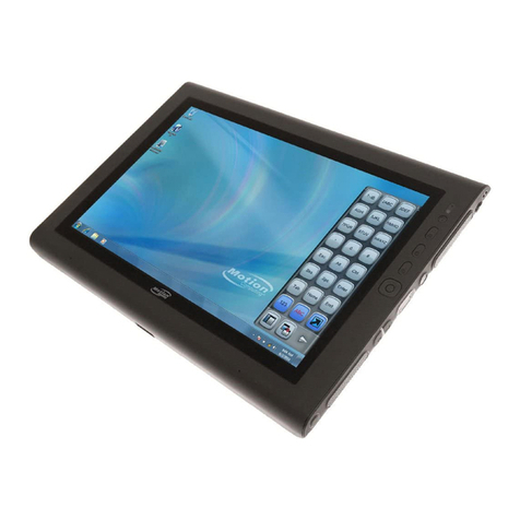 Motion Computing J3500 User manual