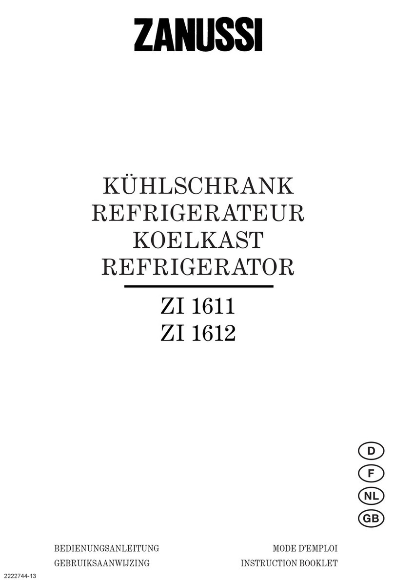 Zanussi ZI 1612 User manual