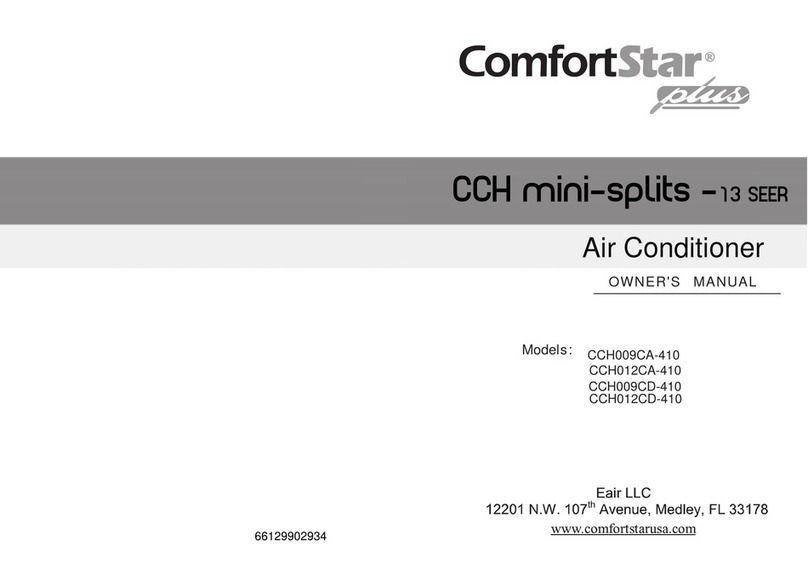 Comfort Star CCH009CA-410 User manual