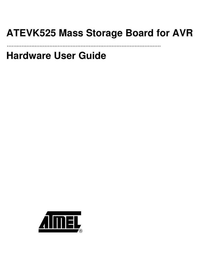 Atmel ATEVK525 Installation manual