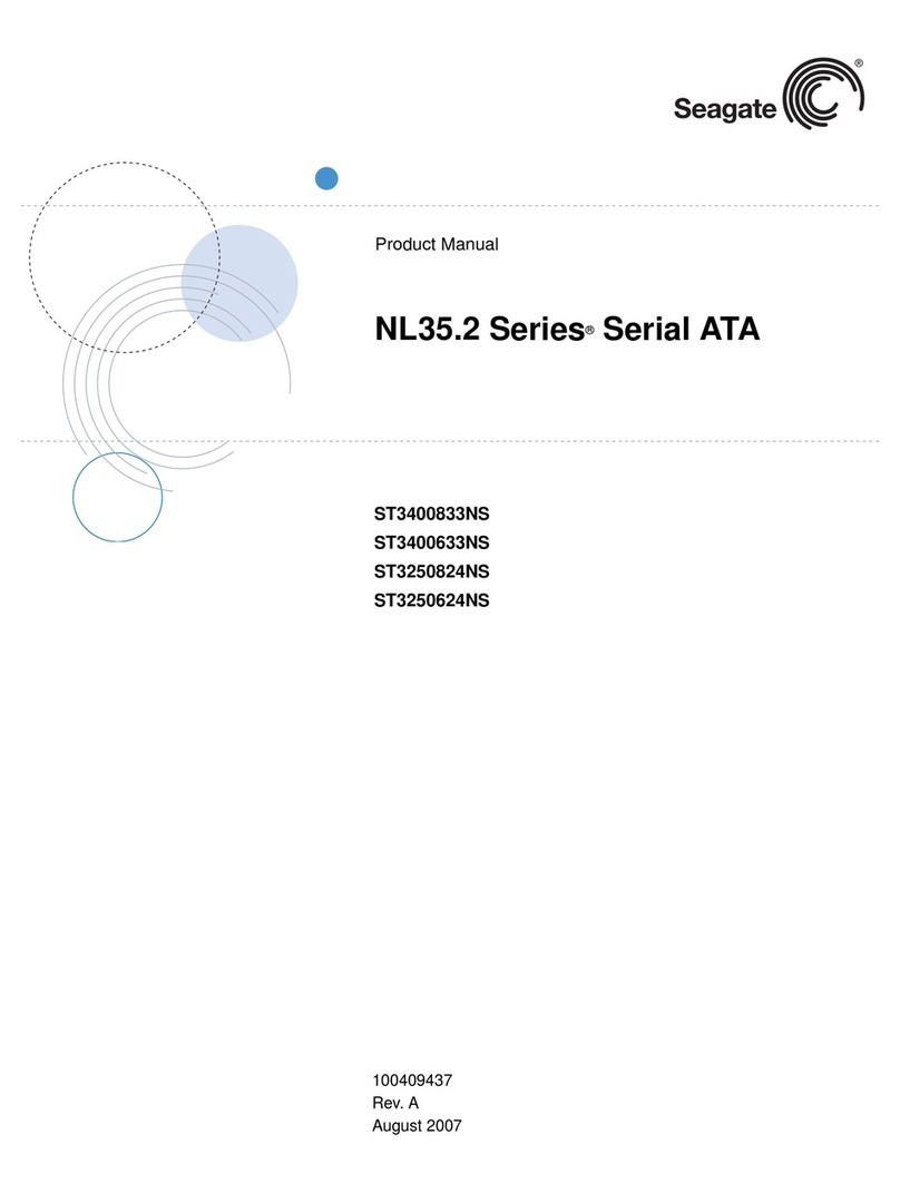 Seagate NL35.2 ST3400833NS User manual
