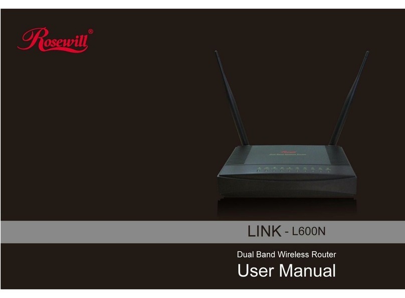 Rosewill L600N User manual