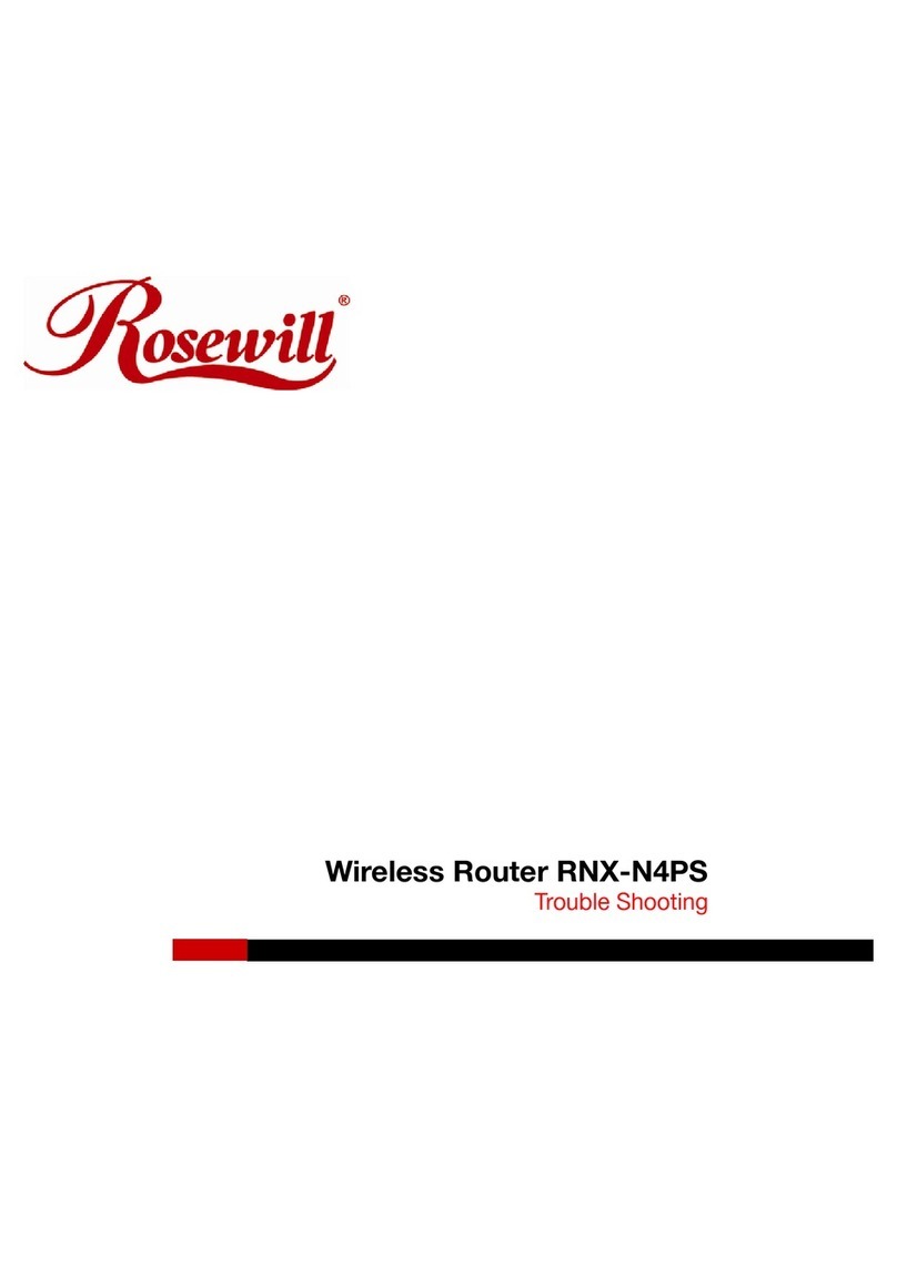Rosewill RNX-N4PS Operating instructions