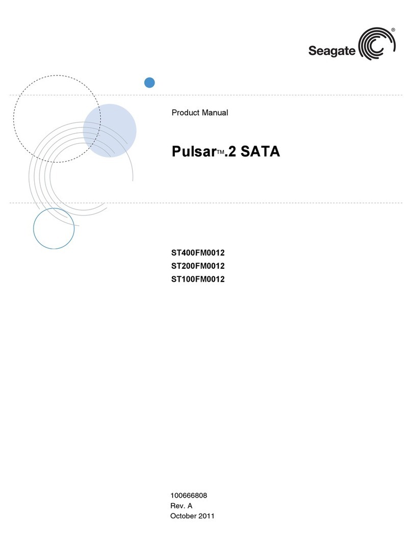 Seagate ST400FM0012 User manual