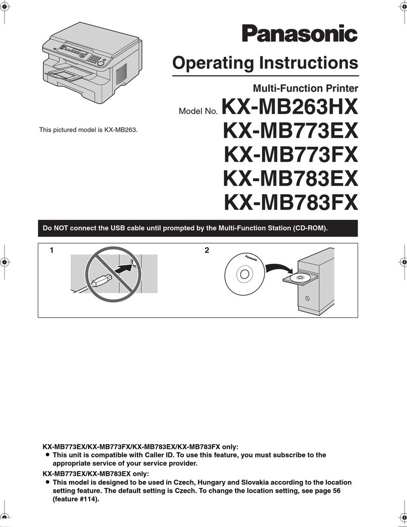 Panasonic KX-MB263HX User manual
